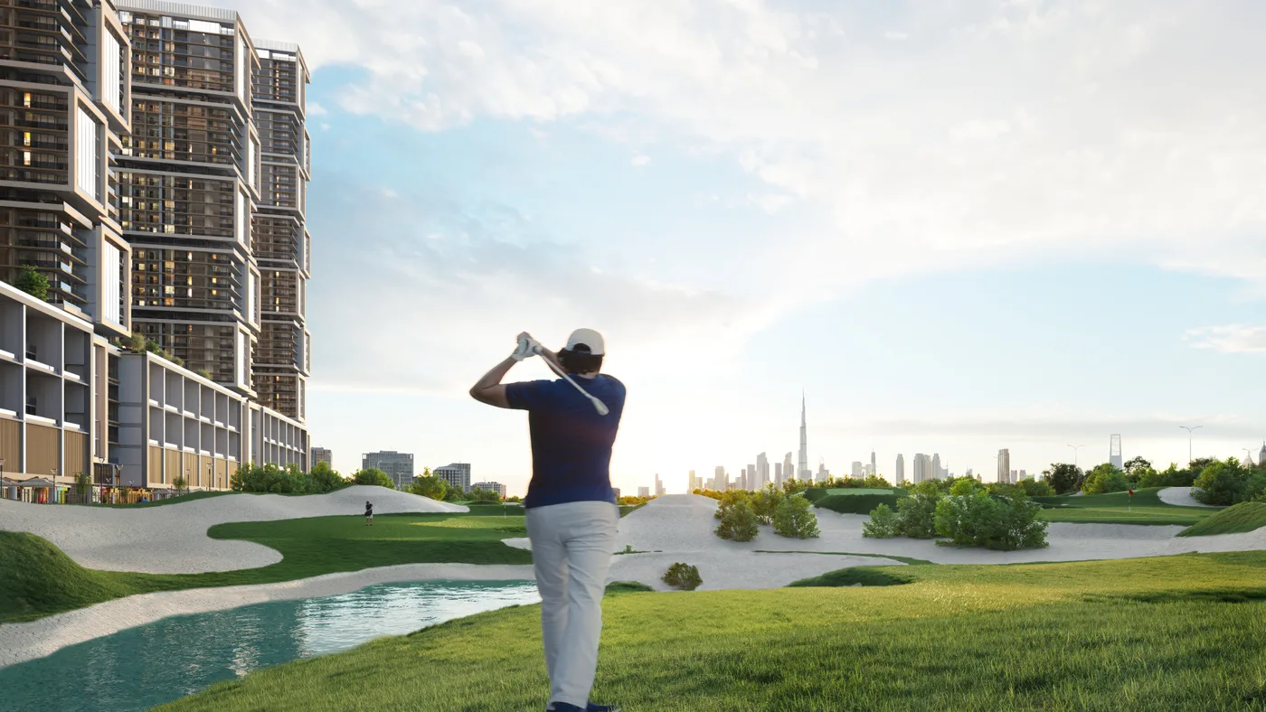 18-hole pitch & putt golf course at Sobha One